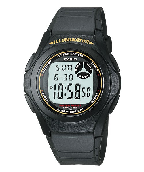 Casio Standard  Collection Mens WR - F200W-9AUDF