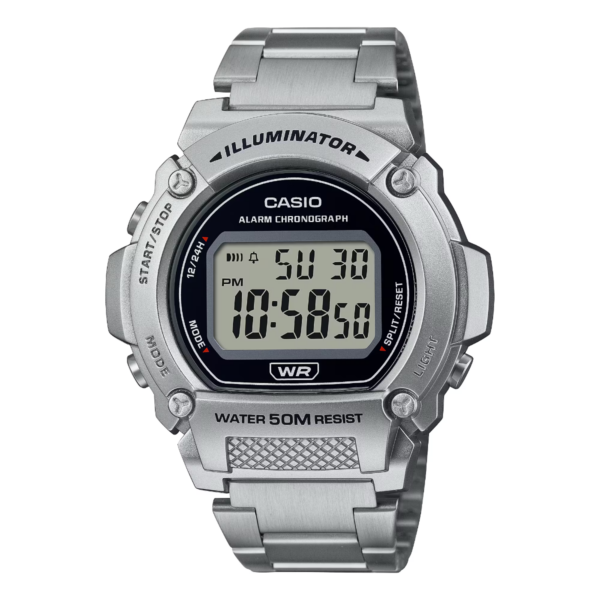 Casio Standard  Collection Mens 50m - W-219HD-1AVDF