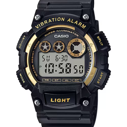 Casio Standard  Collection Mens 100m - W-735H-1A2VDF