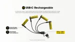 NH2400 2400mAh USB-C Rechargeable Li-ion AA Battery - Image 4
