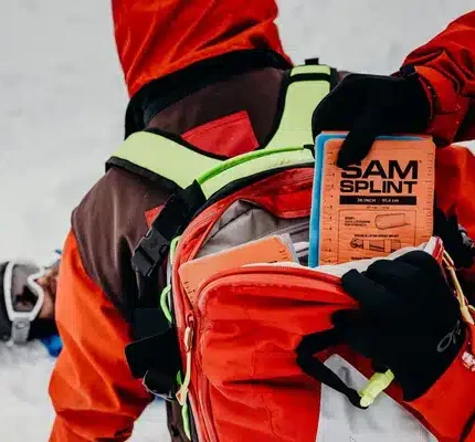 SAM Medical First Aid Splint 36" - Orange