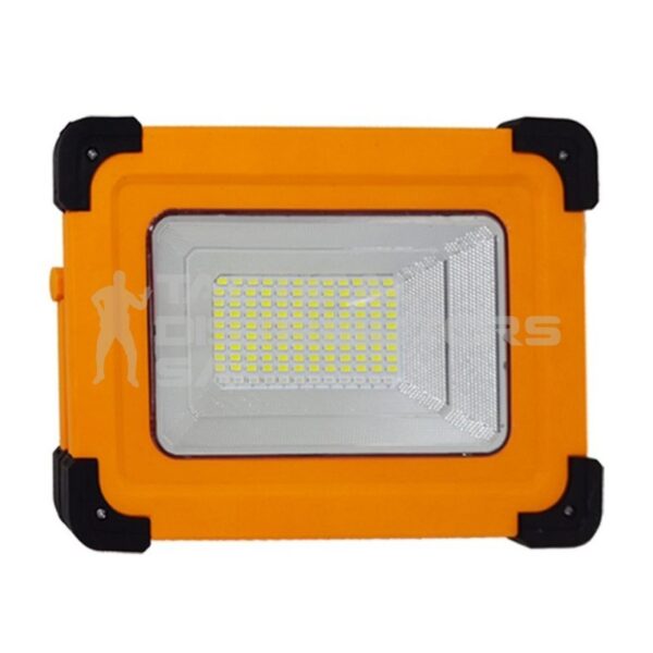 LED 110W Worklight 2100Lm, Recharge via  built in Solar Panel or USB, Powerbank 12000mAH, Type- C, USB Mains adaptor incl, Magnetic,5 – 40 hour battery life