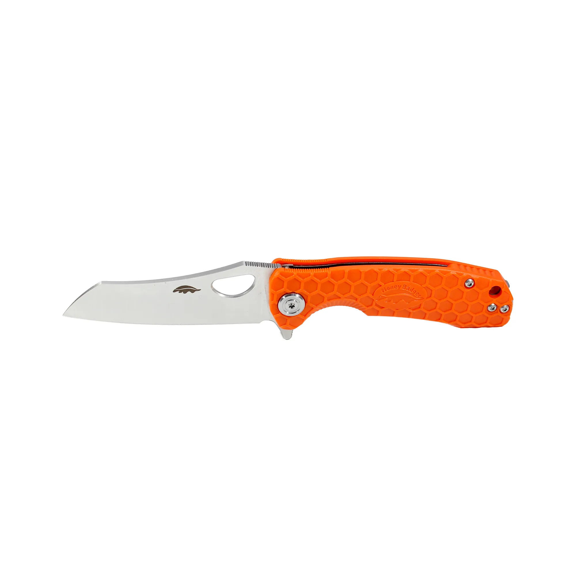 HB1070-1.webp Wharncleaver 8Cr13MoV – Small (No Coil) Orange - Image 1