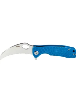 Claw Serrated D2 - Medium - Blue