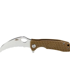 Claw Serrated 8Cr13MoV – Small - Tan