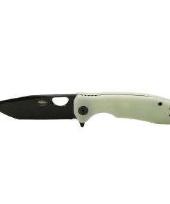 Limited Edition Tanto Black DLC 14C28N Jade G10 – Medium