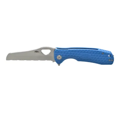 Rescue Serrated 8Cr13MoV – Large Blue