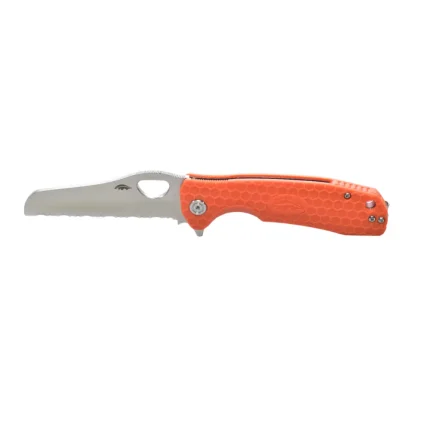 Rescue Serrated 8Cr13MoV – Large Orange