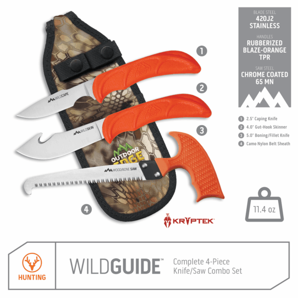 OUTDOOR EDGE PREMIUM FILLET SET 3 PCE