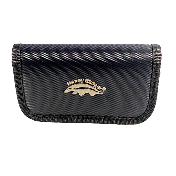 Honey Badger Nylon Zipper Pouch