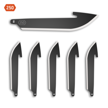 OUTDOOR EDGE 2,2" DROP POINT BLADES 6PK