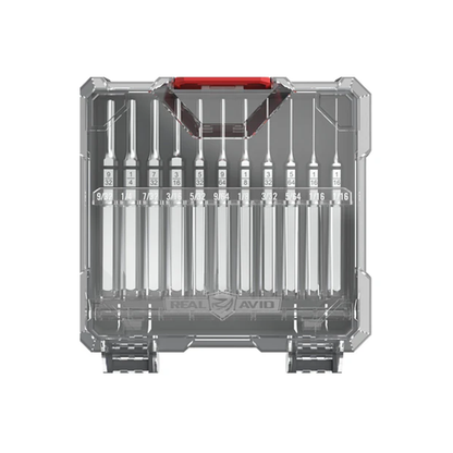 REVO ACCU 11PC STD BRASS&STEEL PUNCH SET