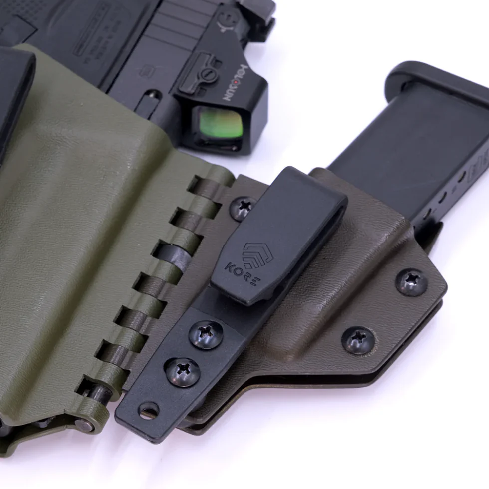 QUARTER BELT 1.25" IWB BOTTOM HOOK HOLSTER CLIP - Kore Essentials