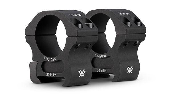 Vortex Pro Series 1" Rings Low - 0.75"