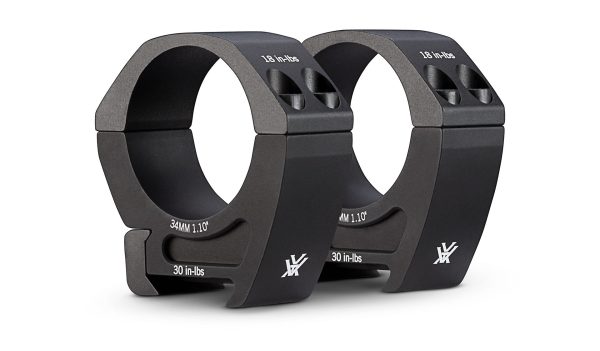 Vortex Pro Series 34mm Rings Low (0.95")
